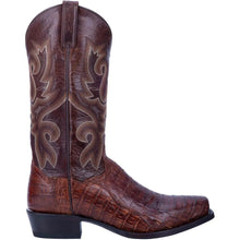 Load image into Gallery viewer, Dan Post Bayou - Mens Caiman Skin Leather Cowboy Boots
