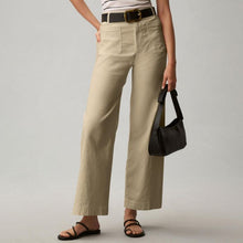 Load image into Gallery viewer, Plus Size High Waisted Slimming Solid Color Suit Pants

