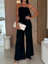 Load image into Gallery viewer, Smocked Tube : Wide-Leg Jumpsuit

