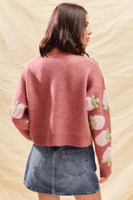 Load image into Gallery viewer, SO ME Strawberry Fruit All Over Button Sweater Cardigan
