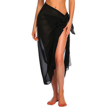 Load image into Gallery viewer, Beachside Bliss Sarong Wraps - Lightweight, Versatile Cover-Up for Effortless Beach Style
