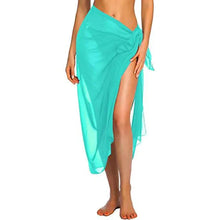 Load image into Gallery viewer, Beachside Bliss Sarong Wraps - Lightweight, Versatile Cover-Up for Effortless Beach Style
