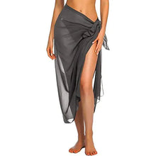 Load image into Gallery viewer, Beachside Bliss Sarong Wraps - Lightweight, Versatile Cover-Up for Effortless Beach Style

