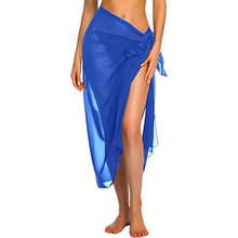 Load image into Gallery viewer, Beachside Bliss Sarong Wraps - Lightweight, Versatile Cover-Up for Effortless Beach Style
