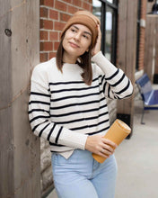 Load image into Gallery viewer, HAAKWEAR Camel Brown Beanie - Classic Knit Cuffed Hat Made in USA
