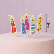 Load image into Gallery viewer, Bear Candle Birthday Cake Props Topper Card Cute Fantasy Cup Dessert Smiley  Love Bear  Table Dress Up Cake Props Party Cake Decor Supplies Toppers Birthday Cupcake Topper Various Cake Decorations for Birthday Party Photo Prop
