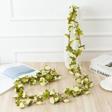 Load image into Gallery viewer, Beautifully Designed 250CM Rose Artificial Flowers Christmas Garland for Wedding Home Room Decoration Spring Autumn Garden Arch Fake Plant Vine
