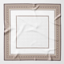 Load image into Gallery viewer, Pois - Silk Pocket Square - Sand

