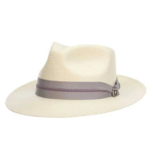 Load image into Gallery viewer, Stacy Adams Bennett - Straw Fedora Hat
