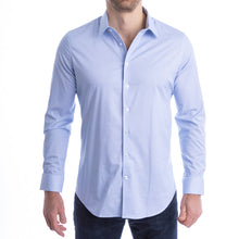 Load image into Gallery viewer, goTIELESS Ultimate Dress Shirt (Blue Diamond)

