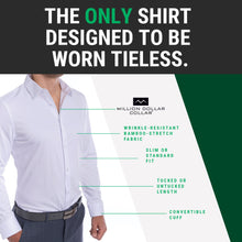 Load image into Gallery viewer, goTIELESS Ultimate Dress Shirt (Army Green)
