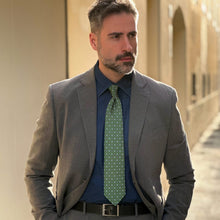 Load image into Gallery viewer, Siracusa - Printed Silk Tie - Green
