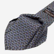 Load image into Gallery viewer, Palio - Printed Silk Tie - Navy
