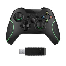 Load image into Gallery viewer, Best Quality Black 2.4G Wireless Joystick Gamepad Controller Compatible With Pc Smartphones Tablets Laptops Monitors
