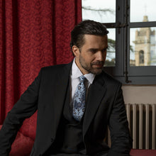 Load image into Gallery viewer, Silvio - Silk Jacquard Tie - Sky Blue

