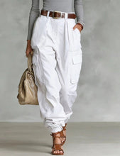 Load image into Gallery viewer, Women’s High-Waist Loose Fit Wide-Leg Casual Trousers
