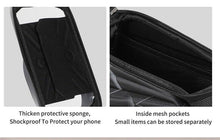 Load image into Gallery viewer, Bicycle Bag Phone Bag Waterproof Front Frame Cycling Bag Sensitive Touch Screen Road Bike Bag Bicycle Phone Bag Bike Phone Holder EVA Waterproof Handlebar Bag With Sensitive Bike Phone Front Frame Bag Bicycle Bag Phone Mount Top Tube Bag Bike 6.0-7.4 Inch
