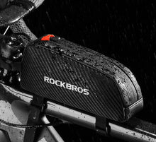 Load image into Gallery viewer, Bicycle Bag Reflective Front Top Frame Tube Bag Ultralight Portable Bike Big Capacity Pocket Cycling Accessories Top Tube Bike Bag Waterproof Bike Front Frame Bike Bag Bicycle Top Tube Bag Cycling Accessories

