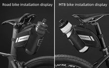 Load image into Gallery viewer, Bicycle Bag Water Repellent Durable Reflective Road Bike With 1.5L Water Bottle Pocket Bike Bag Accessories Bike Saddle Bag Bike Seat Bag With Water Bottle Holder Bicycle Bag Under Seat Waterproof For Road Bike
