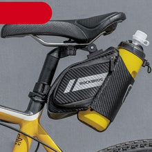 Load image into Gallery viewer, Bicycle Bag Water Repellent Durable Reflective Road Bike With 1.5L Water Bottle Pocket Bike Bag Accessories Bike Saddle Bag Bike Seat Bag With Water Bottle Holder Bicycle Bag Under Seat Waterproof For Road Bike
