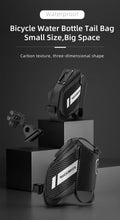 Load image into Gallery viewer, Bicycle Bag Water Repellent Durable Reflective Road Bike With 1.5L Water Bottle Pocket Bike Bag Accessories Bike Saddle Bag Bike Seat Bag With Water Bottle Holder Bicycle Bag Under Seat Waterproof For Road Bike
