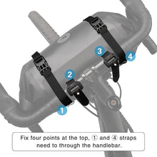 Load image into Gallery viewer, Bicycle Bag Waterproof Big Capacity Handlebar Bag 2 Piece Front Tube Cycling Bag  Bike Accessories Bike Bag Waterproof Bike Handlebar Bag Bicycle For Sport Bicycle Cycling Accessories
