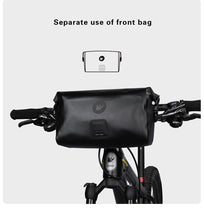 Load image into Gallery viewer, Bicycle Bag Waterproof Big Capacity Handlebar Bag 2 Piece Front Tube Cycling Bag  Bike Accessories Bike Bag Waterproof Bike Handlebar Bag Bicycle For Sport Bicycle Cycling Accessories

