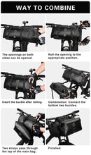 Load image into Gallery viewer, Bicycle Bag Waterproof Big Capacity Handlebar Bag 2 Piece Front Tube Cycling Bag  Bike Accessories Bike Bag Waterproof Bike Handlebar Bag Bicycle For Sport Bicycle Cycling Accessories
