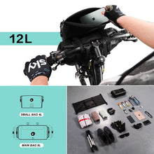 Load image into Gallery viewer, Bicycle Bag Waterproof Big Capacity Handlebar Bag 2 Piece Front Tube Cycling Bag  Bike Accessories Bike Bag Waterproof Bike Handlebar Bag Bicycle For Sport Bicycle Cycling Accessories
