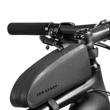 Load image into Gallery viewer, Bicycle Bag Waterproof Cycling Top Front Tube Frame Bag Large Capacity Road Bicycle Black Bike Accessories Top Tube Bike Bag Waterproof Bike Front Frame Bike Bag Bicycle Top Tube Bag Cycling Accessories
