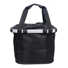 Load image into Gallery viewer, Bicycle Basket Handlebar Cycling Carryings Holder Bike Riding Pouch Cycle Biking Front Baggage Bag Load Bike Basket Detachable Bicycle Basket Folding Small Pet Cat Dog Carrier Front Handlebar Basket For Most Mountain Bikes And Bicycles Easy Install
