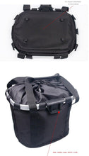 Load image into Gallery viewer, Bicycle Basket Handlebar Cycling Carryings Holder Bike Riding Pouch Cycle Biking Front Baggage Bag Load Bike Basket Detachable Bicycle Basket Folding Small Pet Cat Dog Carrier Front Handlebar Basket For Most Mountain Bikes And Bicycles Easy Install
