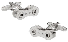 Load image into Gallery viewer, Cyclist Gift - Bicycle Chain Cufflinks
