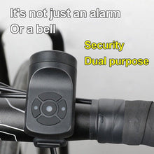 Load image into Gallery viewer, Bicycle Charging Horn Super Loud Bells Mountain Bike Electric Bells USB Charge Bells Bicycle Riding Equipment Accessories Electric Bike Horn USB Rechargeable Bicycle Bell Invisible Cycling Alarm Loud Horn Alert Ring For Mountain
