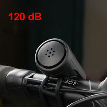 Load image into Gallery viewer, Bicycle Charging Horn Super Loud Bells Mountain Bike Electric Bells USB Charge Bells Bicycle Riding Equipment Accessories Electric Bike Horn USB Rechargeable Bicycle Bell Invisible Cycling Alarm Loud Horn Alert Ring For Mountain
