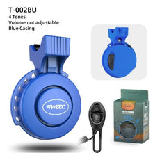 Load image into Gallery viewer, Bicycle Electronic Bell Scooter Siren Trumpet Alarm USB Charge Cycling Audio Warning Alert Safety Riding Mini Bicycle Horn Loud USB Rechargeable Handlebar Cycling Alarm Alert Ring For Mountain Bike
