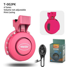 Load image into Gallery viewer, Bicycle Electronic Bell Scooter Siren Trumpet Alarm USB Charge Cycling Audio Warning Alert Safety Riding Mini Bicycle Horn Loud USB Rechargeable Handlebar Cycling Alarm Alert Ring For Mountain Bike
