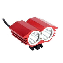 Load image into Gallery viewer, Bicycle Front Light Super Bright Bike Light Road Cycling Headlight 6400mAh Battery Pack Charger Bicycle Light USB Rechargeable Bike Headlight Set Install In Seconds Without Tools Powerful Bike Headlight
