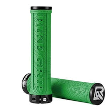 Load image into Gallery viewer, Bicycle Grips Rubber Handle Anti-Skid Cycling Handlebar Cuffs Lock Aluminum Alloy Bike Lock-On Mountain Bike Grips Bicycle Handlebar Locking Grips Non-Slip Handle Grips
