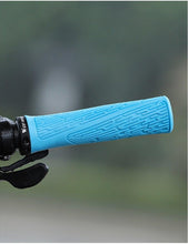 Load image into Gallery viewer, Bicycle Handlebar Grips Cycling Bicycle Accessories Non-Slip Bicycle Handlebar Grips Bike Handle Ergonomic Shockproof Bicycle Handle Grip With Adjustable Aluminum Lock For Mountain Bike
