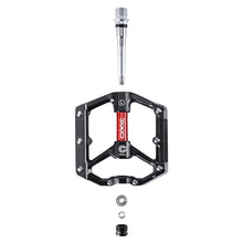 Load image into Gallery viewer, Bicycle Pedal Wear Resistance Anti Slip Aluminum Alloy Frame Safe High Lubrication Bike Accessories For Mountain Aluminum Alloy Bicycle Pedals Mountain Bike Pedal With Removable Anti-Skid Nails
