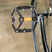 Load image into Gallery viewer, Bicycle Pedal Wear Resistance Anti Slip Aluminum Alloy Frame Safe High Lubrication Bike Accessories For Mountain Aluminum Alloy Bicycle Pedals Mountain Bike Pedal With Removable Anti-Skid Nails
