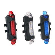 Load image into Gallery viewer, Bicycle Rear LED Tail Light USB Rechargeable Mountain Bike Lamp Waterproof Headlight Front And Rear Bicycle Light Scooter Light  LED Head Back Cycling Flashing Safety Warning Lamp
