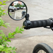 Load image into Gallery viewer, Bicycle Rearview Mirror Universal Handlebar Rearview Mirror 360 degree Rotate Rear View For Bike Bicycle Cycling Accessories Bicycle Rear Adjustable Rearview Mirror 360° Rotatable Rear-View Mirrors Handlebar Mounted Glass Mirror Universal Rearview
