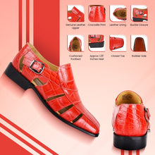 Load image into Gallery viewer, Bidwill Genuine Leather Fisherman Flat Sandals
