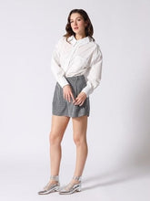 Load image into Gallery viewer, Big Bow Back Pearl Strand BTW Shoulders Top
