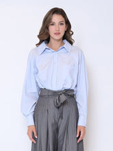Load image into Gallery viewer, Big Bow Back Pearl Strand BTW Shoulders Top
