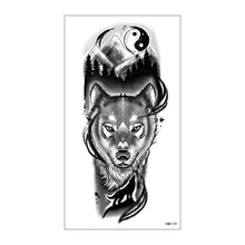 Load image into Gallery viewer, Big Tiger Lion Waterproof Temporary Sticker Tattoo Arm Legs Fake Tattoo Stickers For Adults Realistic Luxury Design For Mens Womens
