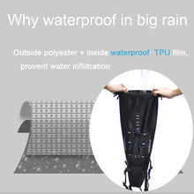 Load image into Gallery viewer, Bike Bag Waterproof Large Capacity Bicycle Bag Cycling Foldable Road Trunk Bike Packing Large Bike Bags Waterproof Bike Bag Under Seat Roll Up Cycling Rear Tail Pack Black 13L
