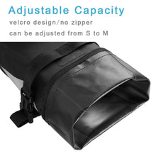 Load image into Gallery viewer, Bike Bag Waterproof Large Capacity Bicycle Bag Cycling Foldable Road Trunk Bike Packing Large Bike Bags Waterproof Bike Bag Under Seat Roll Up Cycling Rear Tail Pack Black 13L
